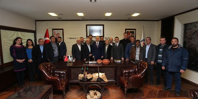 Sarayköy Ve Babadağ Ziraat Odaları’ndan Başkan Zolan’a Ziyaret