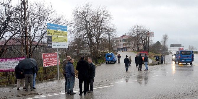 Giresun’daki Cinayet Anı Güvenlik Kameralarına Yansıdı