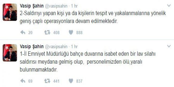 Vali Şahin’den İstanbul Emniyetine Saldırı Girişimi Açıklaması