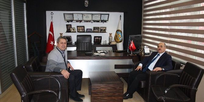 Vali Zülkif Dağlı, Ertan Taşlı’yı Ziyaret Etti