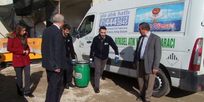 Korkuteli Belediyesi Atık Yağları Topluyor