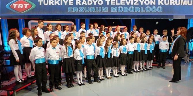 Trt Erzurum Müdürlüğü Thm Çocuk Korosunu Takviye Ediyor