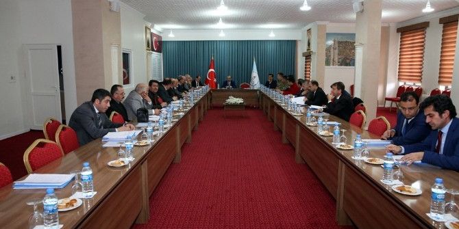 Bayburt’ta Uyuşturucuyla Mücadele Toplantısı