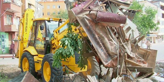 Fatsa’da 2016’da 15 Metruk Bina Yıkıldı