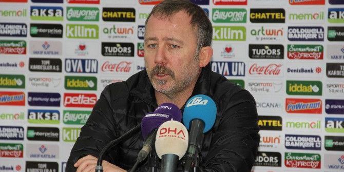 Sergen Yalçın: ”İyi Mücadele Ettik”