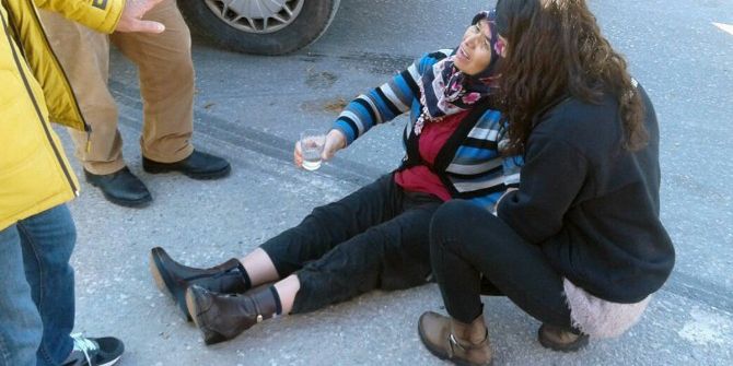 Milas’ta Dikkatsiz Yaya Canından Oluyordu