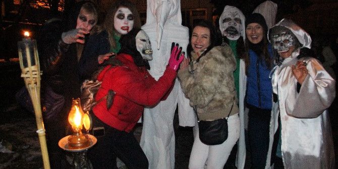 Çamlıca Kasabasında Trakya Geleneği ‘Bocuk Gecesi’