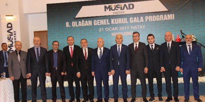 Müsiad Hatay Şubesi 8. Olağan Kongresini Gerçekleştirdi