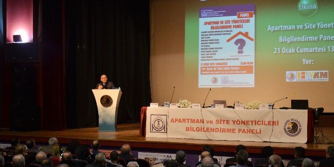 Kartal Belediyesi “Apartman Ve Site Yöneticileri Bilgilendirme Paneli” Düzenledi
