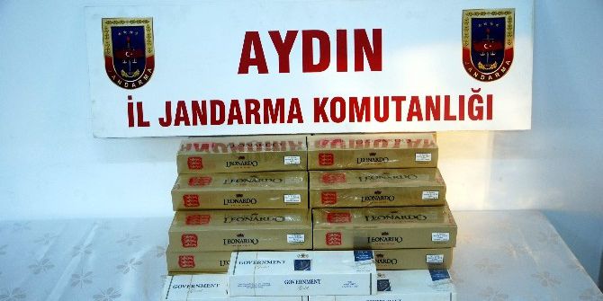 Aydın’da 370 Paket Kaçak Sigara Ele Geçirildi