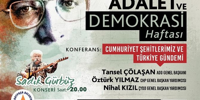 Muratpaşa’da Adalet Ve Demokrasi Haftası Etkinlikleri