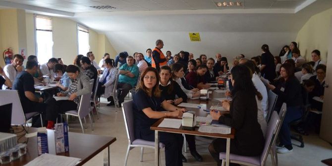 Hastane Personeline Afet Bilinci Eğitimi