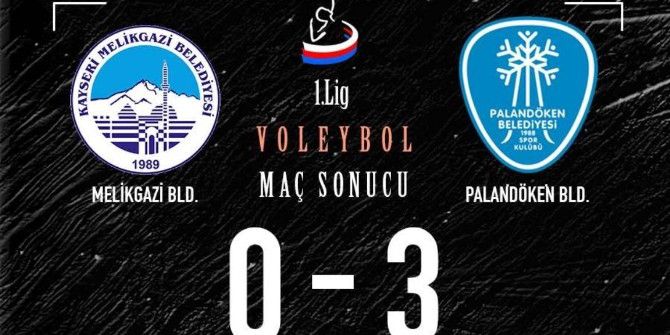 Palandöken Belediyespor Deplasmanda Esti: 3-0