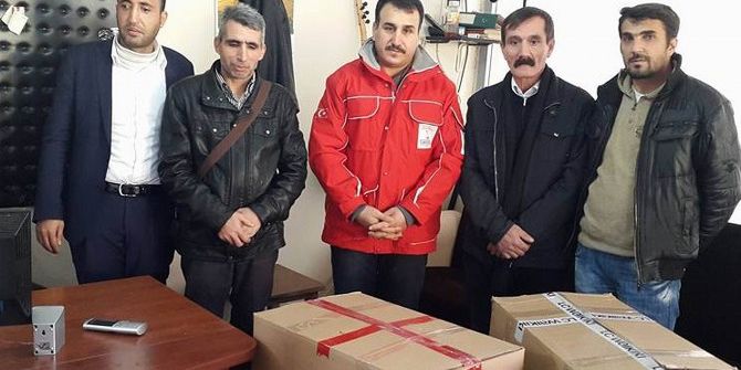 Ergani’de 800 Kişiye Kışlık Giyecek Yardımı