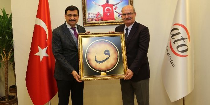 Keçiören Belediye Başkanı Ak’dan Ato’ya Ziyaret