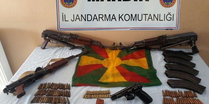 Mardin’de Silah Ve Mühimmat Ele Geçirildi