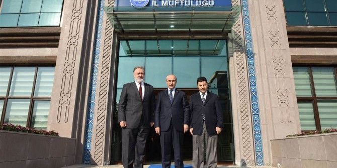 Vali Demirtaş’tan Müftü Çınar’a Ziyaret