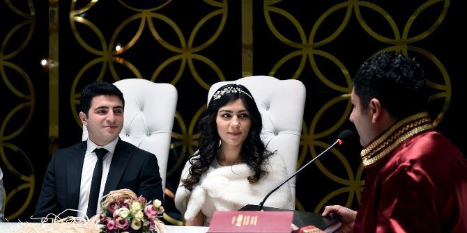 Bir Yılda 3 Bin 268 Çiftin Nikahı Kıyıldı