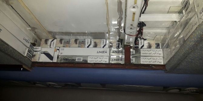 Mardin’de Kaçak Sigara Ve Esrar Ele Geçirildi