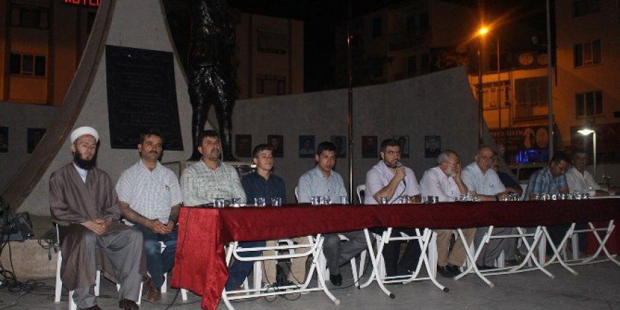 -Korkuteli’de Demokrasi Şehitleri İçin Mevlit Okutuldu