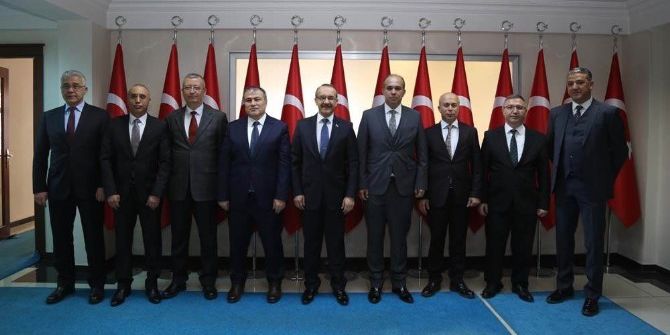 Emniyet Müdürlerinden Vali Yavuz’a Ziyaret