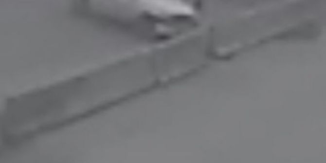 Feci Kaza Güvenlik Kamerasında