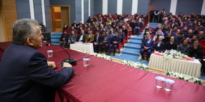 Melikgazi’de Park Ve Bahçeler İşçilerine