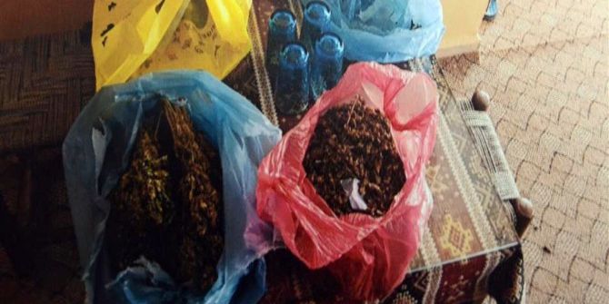 Batman’da İş Yerinde 910 Gram Uyuşturucu Ele Geçirildi