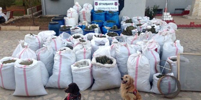 Diyarbakır’da Uyuşturucuya Tarihin En Büyük Darbesi Vuruldu