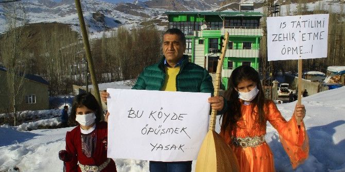 Gribal Enfeksiyonları Önlemek İçin ’Öp-me’ Türküsüne Klip Çekti