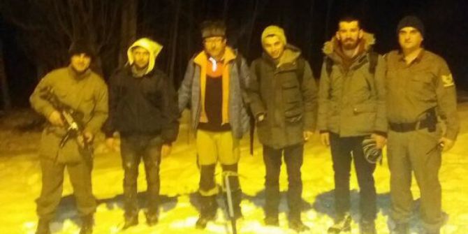 Dağda Kaybolan Gençleri Jandarma Kurtardı
