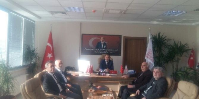 Gönüllü Kuruluşlar İl Müdürü Nevzat Özer’i Ziyaret Etti