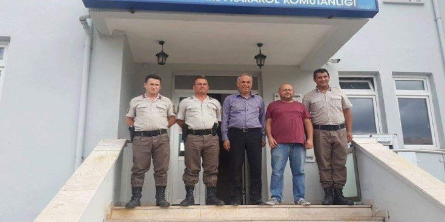 Başkan Yaman’dan Jandarma Karakoluna Ziyaret