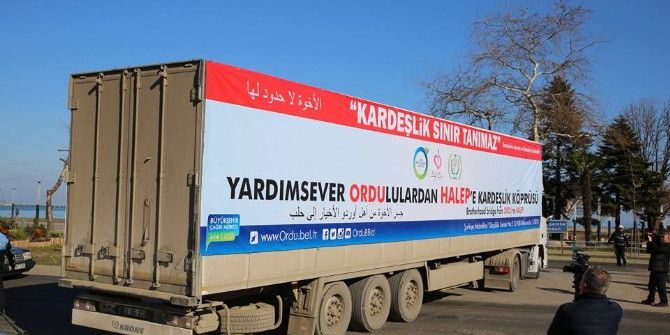 Ordu’dan Halep’te Kardeşlik Köprüsü