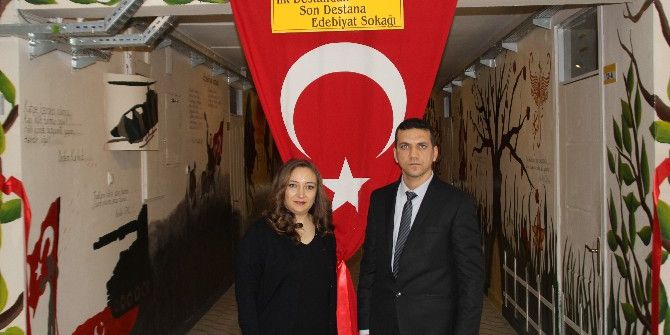 Erzin’de "İlk Destandan, Son Destana Edebiyat Sokağı" Açıldı