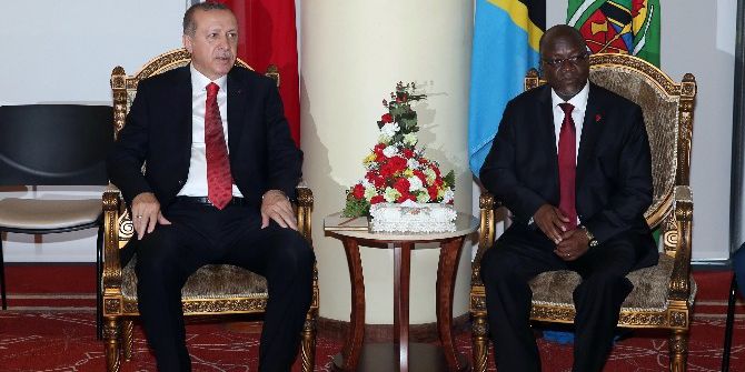 Cumhurbaşkanı Erdoğan, Tanzanya Cumhurbaşkanı Magufili İle Görüştü