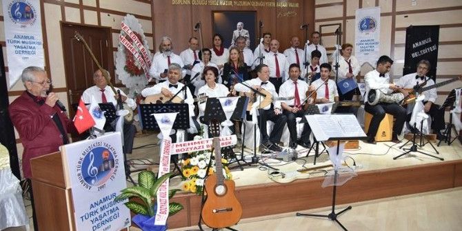 Anamur Türk Musikisi Yaşatma Derneği’nden Kış Konseri