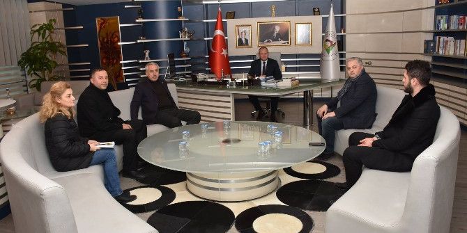 Düzce Seyyar Pazarcılar Odası’ndan Başkan Keleş’e Ziyaret