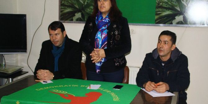 Dbp Eş Genel Başkan Yardımcısı Hakkari’de