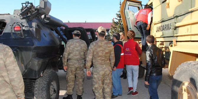 Kilisli Gençler, Jandarma Komutanlığını Ziyaret Ettiler