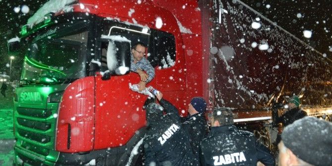 İnegöl Zabıtası Gece Gündüz Görevde