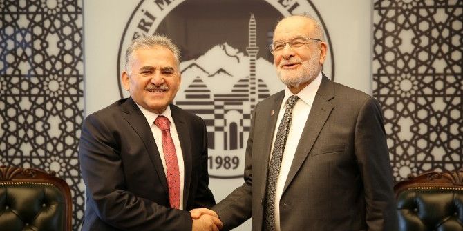 Saadet Partisi Genel Başkanı Temel Karamollaoğlu, Melikgazi’de