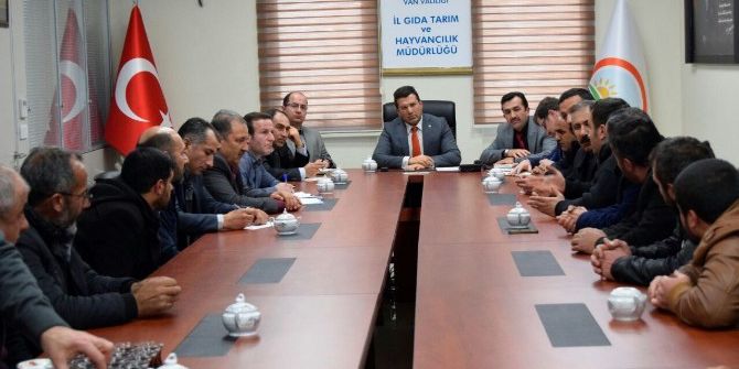 Van’da Süt Sektörü Paydaşlarının Sorunları Ele Alındı