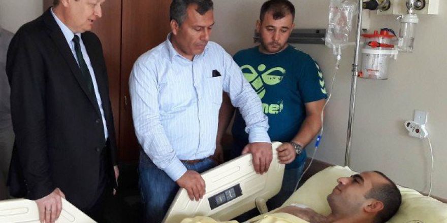 Trabzon’un Maçka İlçesindeki Terör Saldırısında Yaralananlara Vali Yavuz’dan Ziyaret