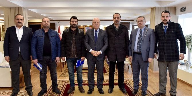 15 Temmuz Gazilerinden Başkan Sekmen’e Ziyaret