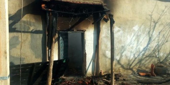 Cihanbeyli’de Ev Yangını