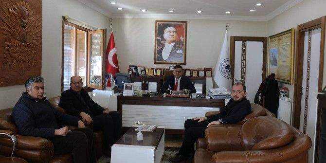 Ak Partili Başkanlardan Başkan Yalçın’a Ziyaret