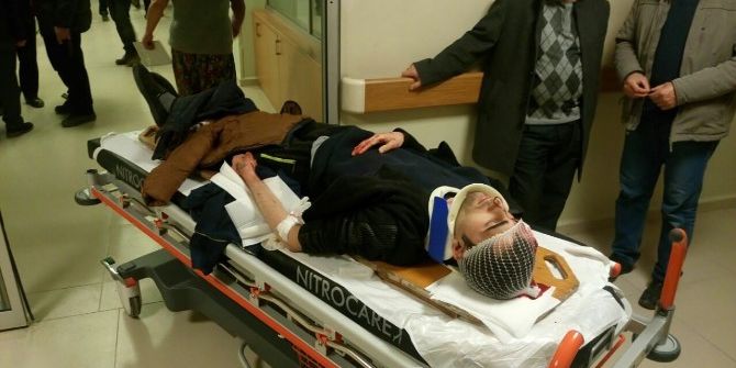 Paramparça Olan Araçtan Sağ Çıktılar