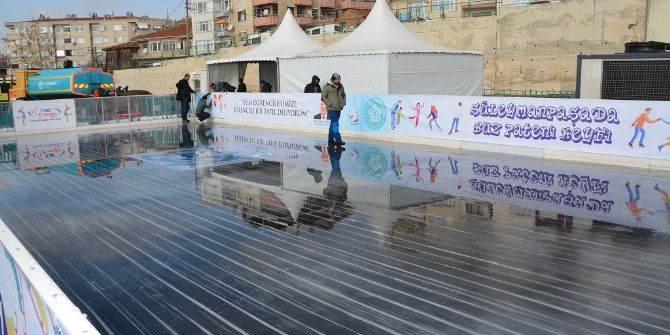 Buz Pateni Pisti Süleymanpaşa’da Hizmete Girmeye Hazırlanıyor