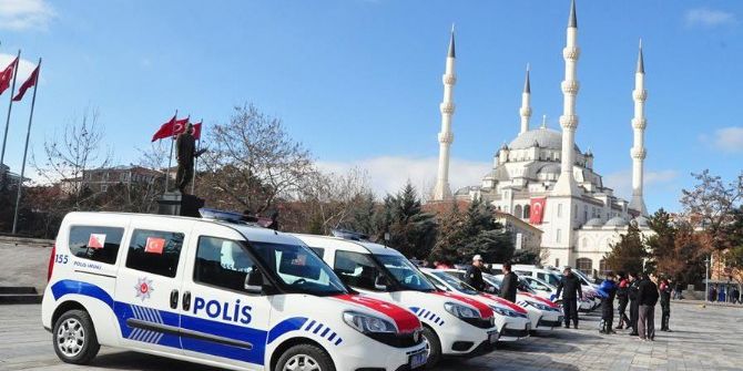 Kırıkkale Emniyetine Araç Desteği